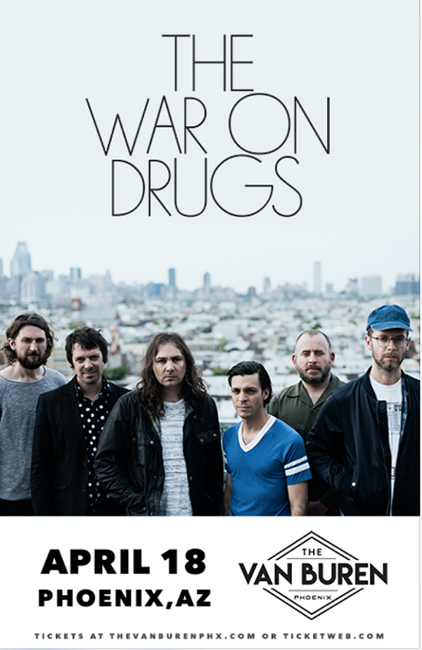 Win tickets to WAR ON DRUGS live at The Van Buren
