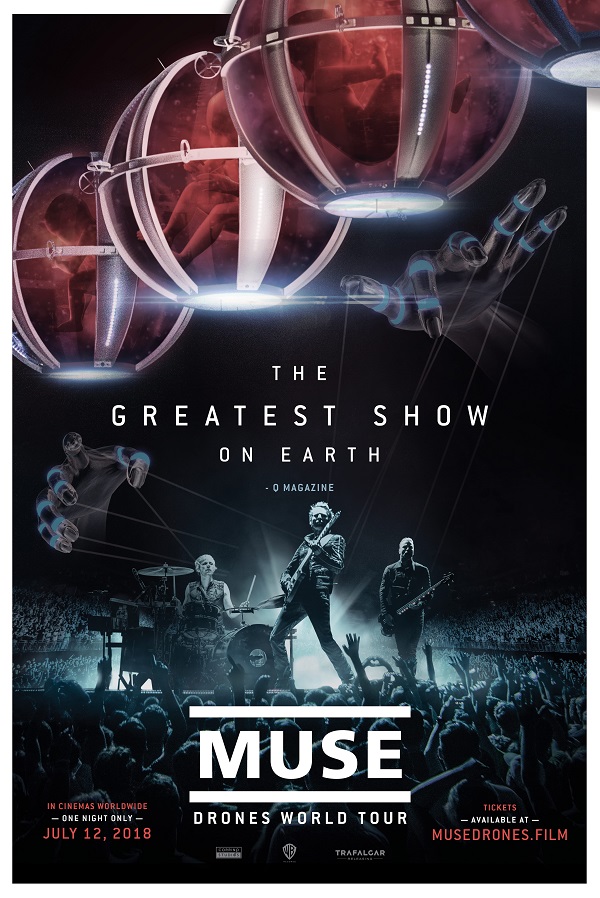 Win tickets to MUSE : DRONES WORLD TOUR at FilmBar