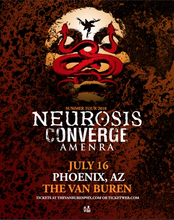 Win tickets to NEUROSIS live at The Van Buren