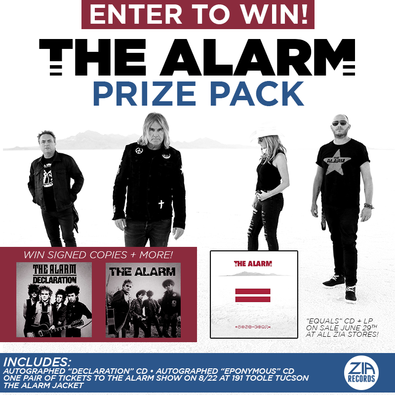 Win THE ALARM Prize Pack! Includes Alarm Jacket, Vinyl + More