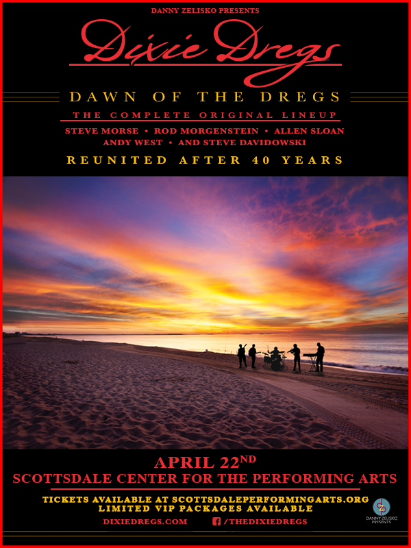 Win tickets to DIXIE DREGS live at Scottsdale Center for the Performing Arts