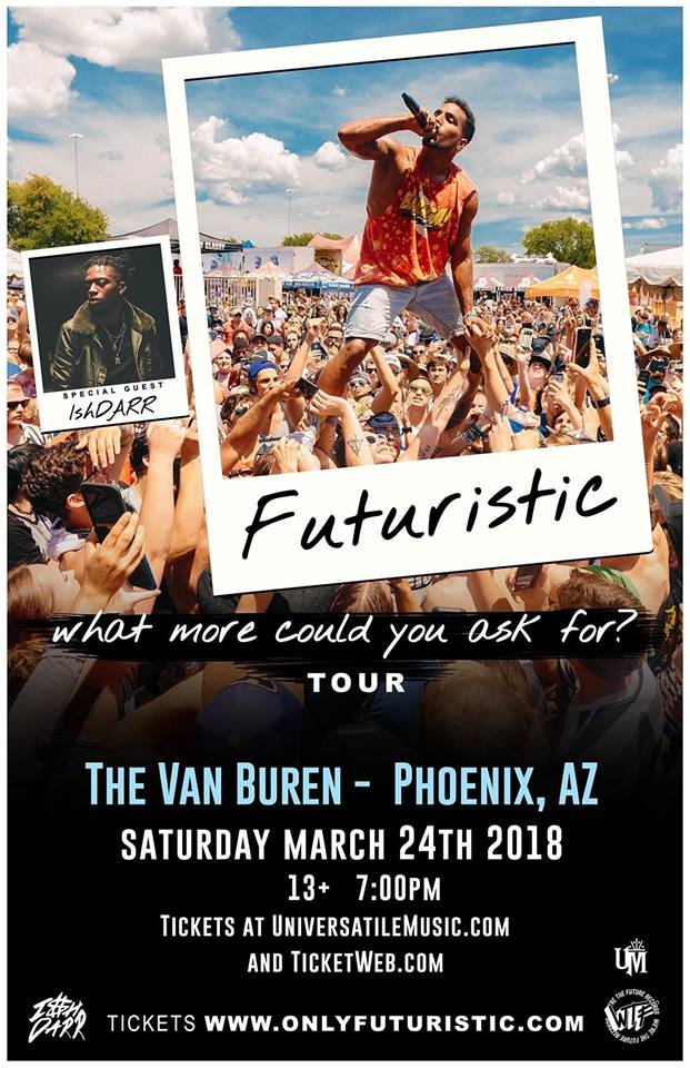 Win tickets to FUTURISTIC live at The Van Buren