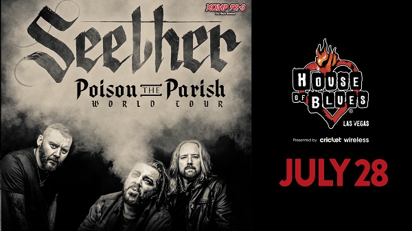 Win tickets to SEETHER live at House Of Blues Las Vegas