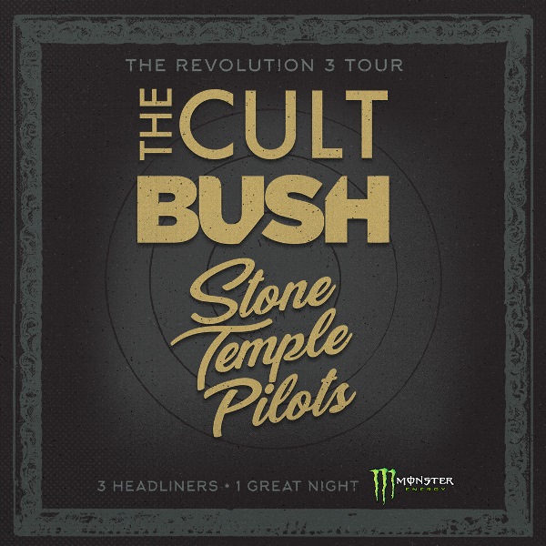 Win tickets to BUSH + STONE TEMPLE PILOTS + THE CULT live at Ak-Chin Pavilion