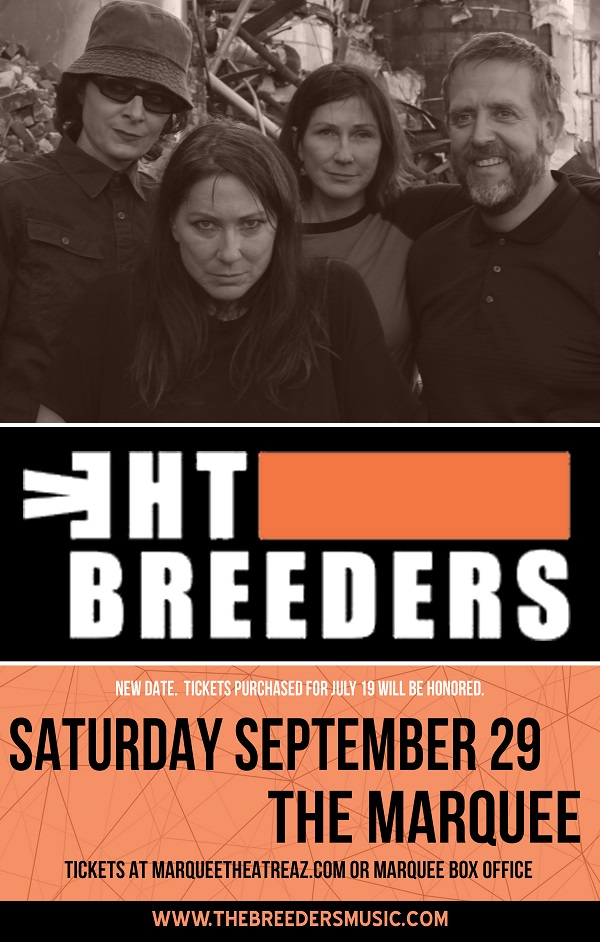 Win tickets to THE BREEDERS live at Marquee Theatre
