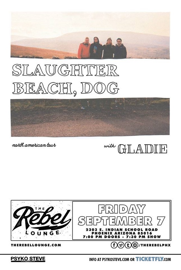 Win tickets to SLAUGHTER BEACH DOG live at The Rebel Lounge