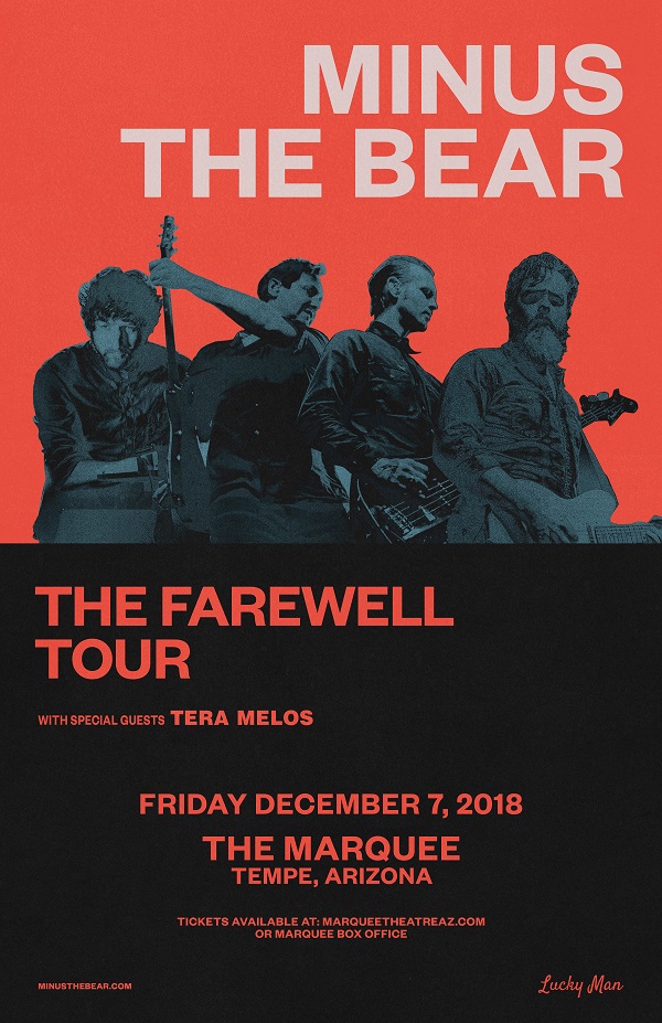 Win tickets to MINUS THE BEAR live at Marquee Theatre