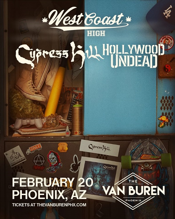 Win tickets to CYPRESS HILL live at The Van Buren