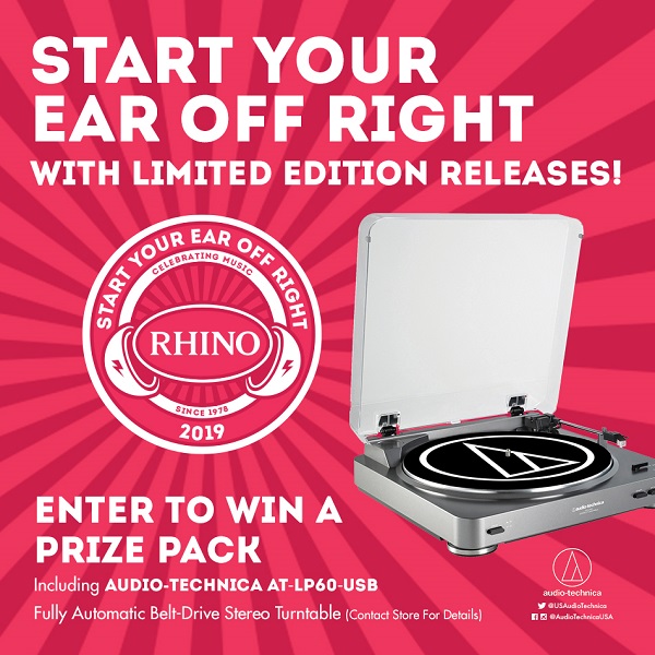 START YOUR EAR OFF RIGHT! Win a Audio Technica Turntable + LPs