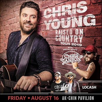 CHRIS YOUNG : RAISED ON COUNTRY TOUR Ak-Chin Pavilion