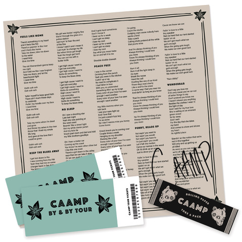 CAAMP Tickets + Signed Lyric SheetCrescent Ballroom