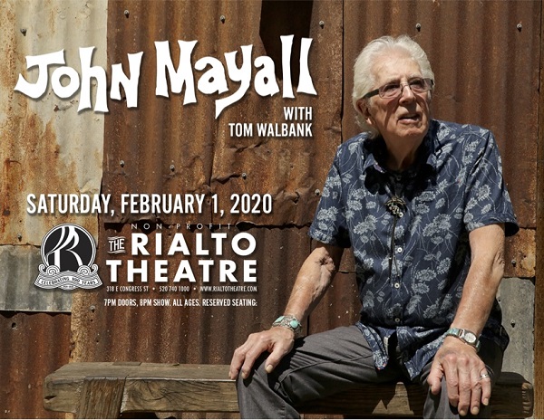 JOHN MAYALLThe Rialto Theatre - Tucson