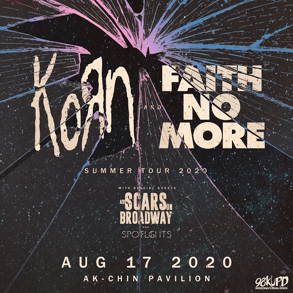 KORN + FAITH NO MOREAk-Chin Pavilion