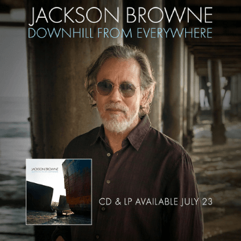 JACKSON BROWNESigned 8x10 Poster & CD