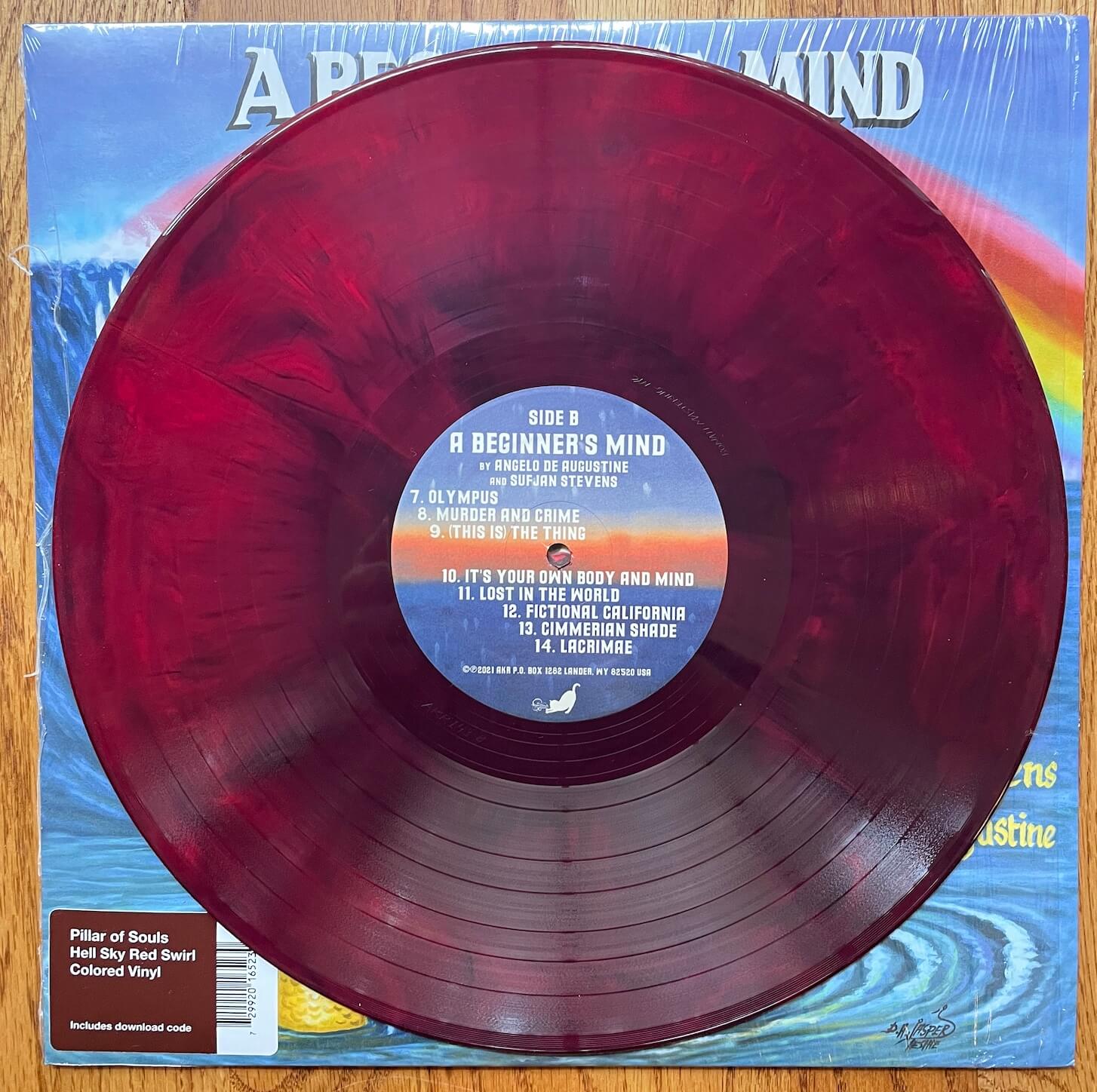 SUFJAN STEVENS & ANGELO DE AUGUSTINEA Beginner's Mind LP