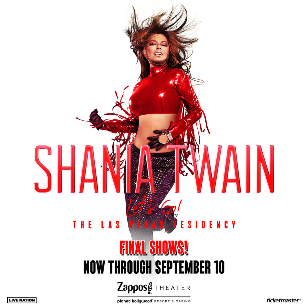 SHANIA TWAIN: LET'S GO! Live at Zappos Theater