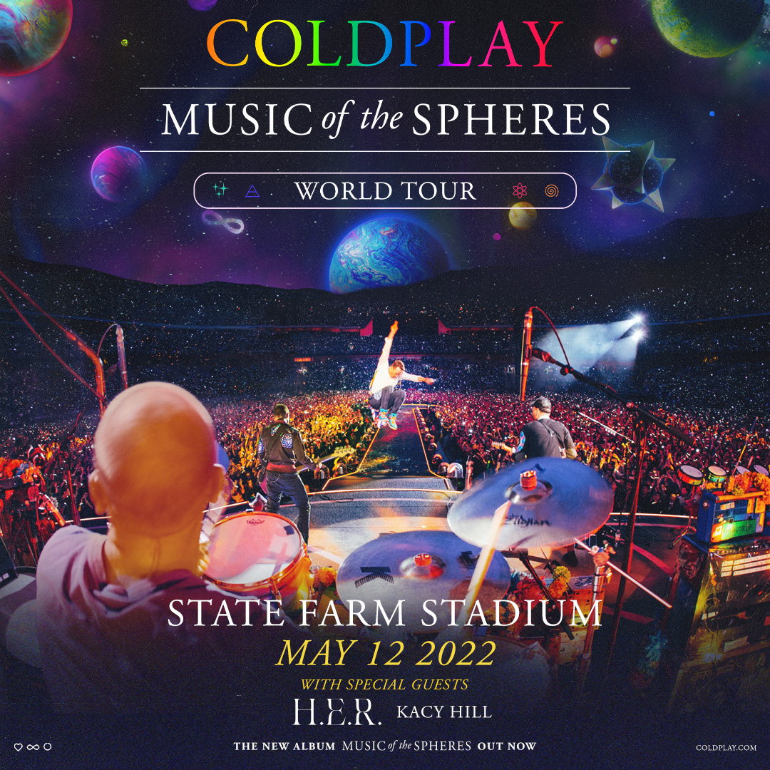 COLDPLAYLive at State Farm Stadium