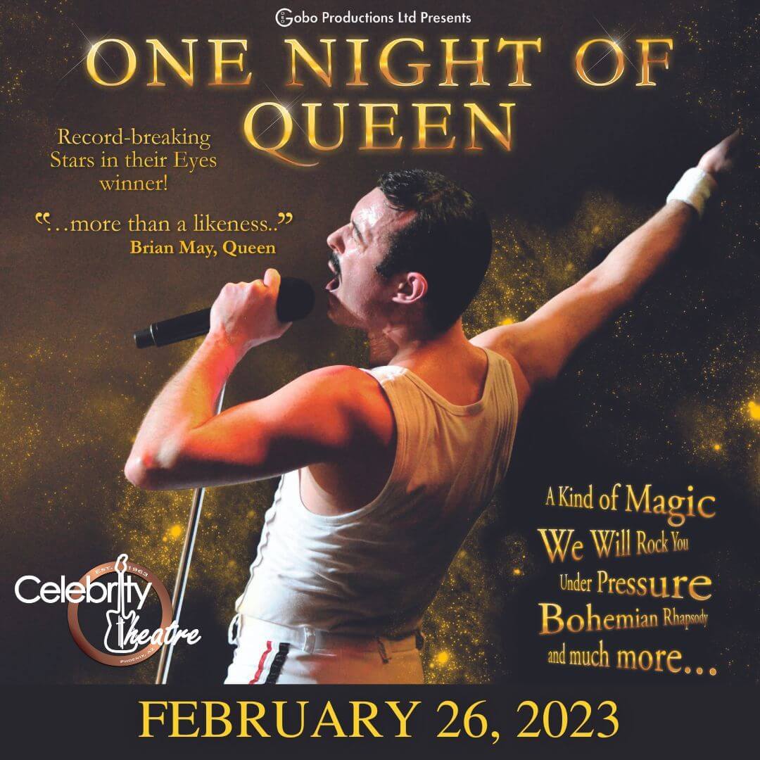 ONE NIGHT OF QUEENLive at Celebrity Theatre