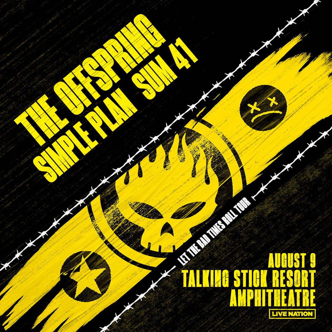 THE OFFSPRING with SIMPLE PLAN and SUM 41Talking Stick Resort Amphitheatre