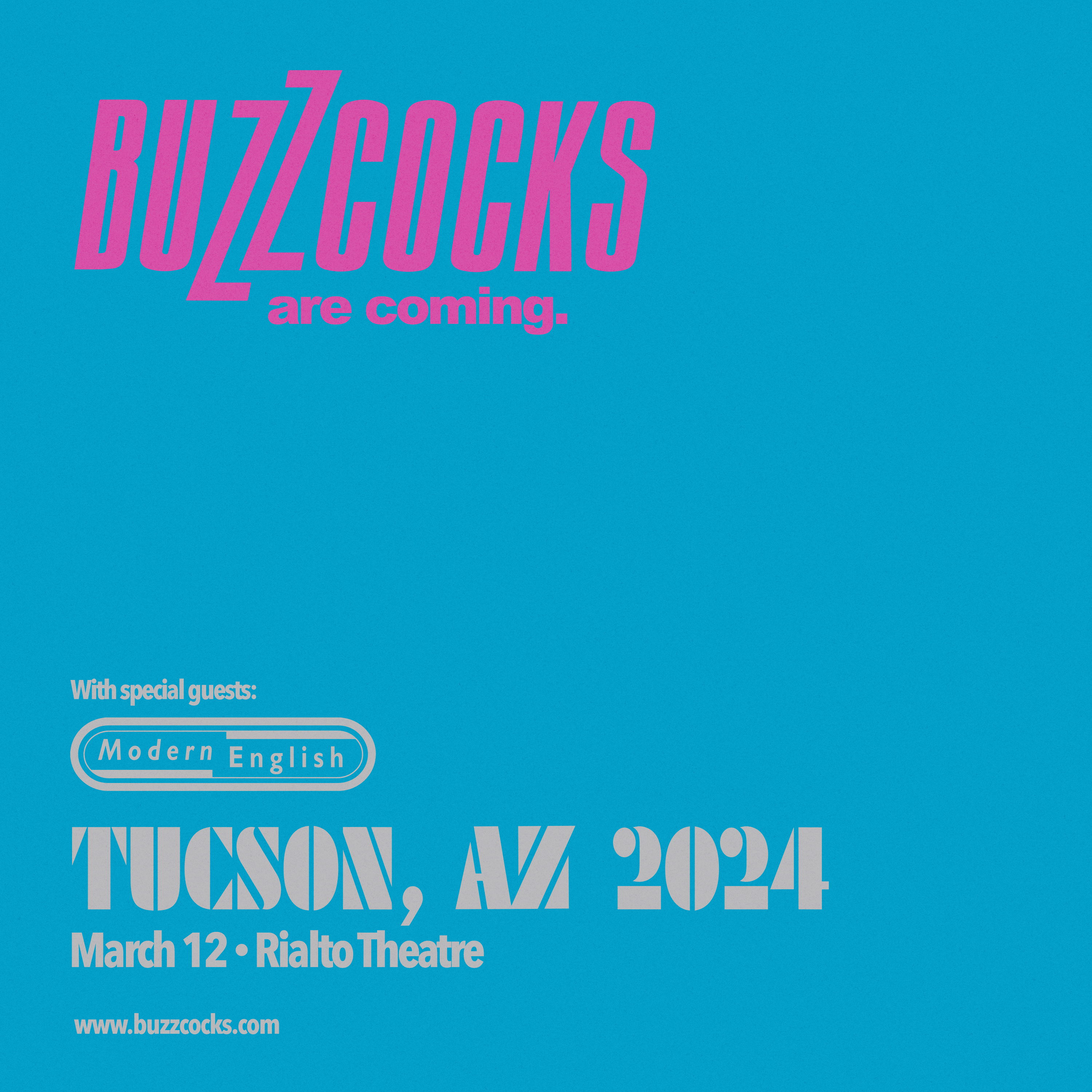 BUZZCOCKSThe Rialto Theatre - Tucson