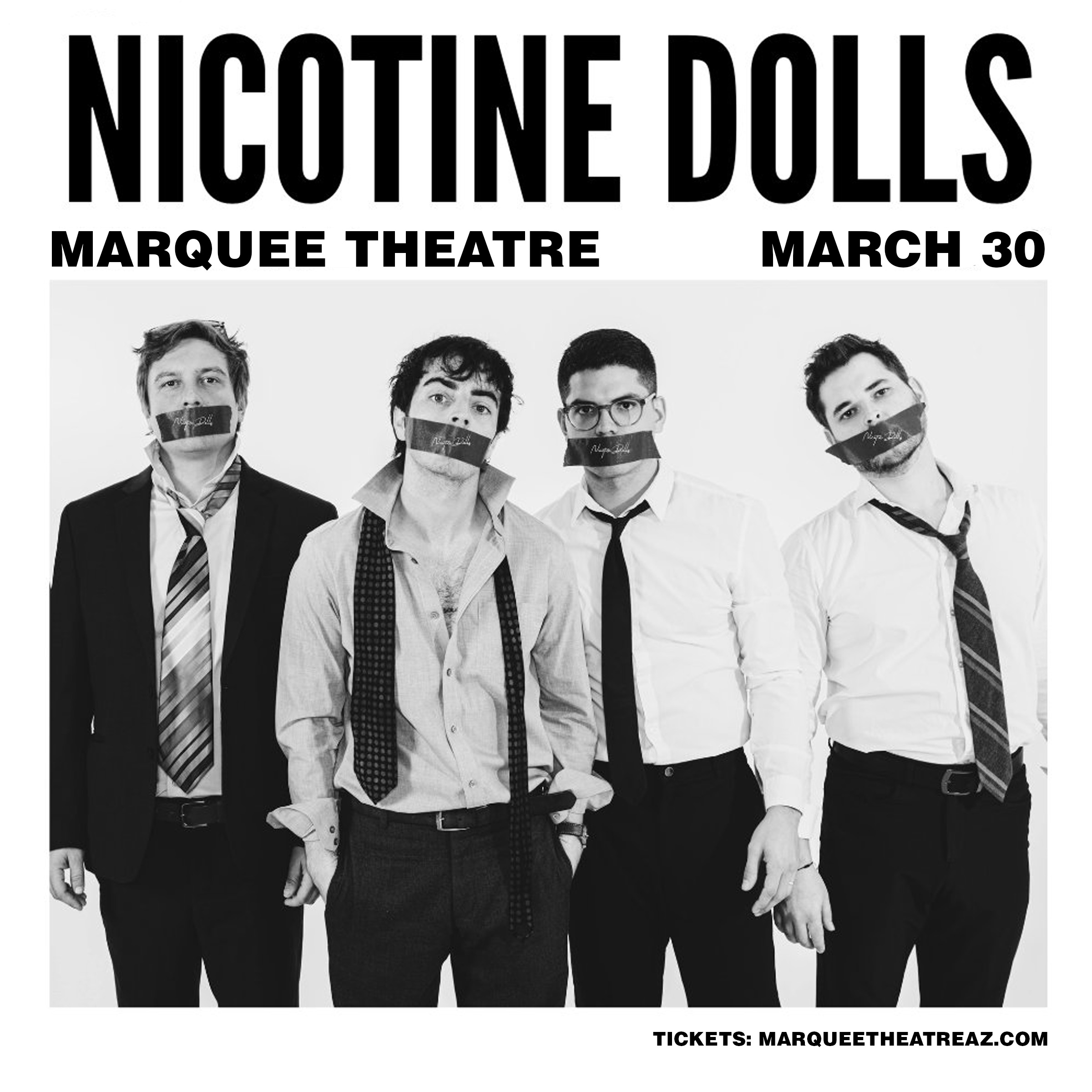 NICOTINE DOLLS Marquee Theatre