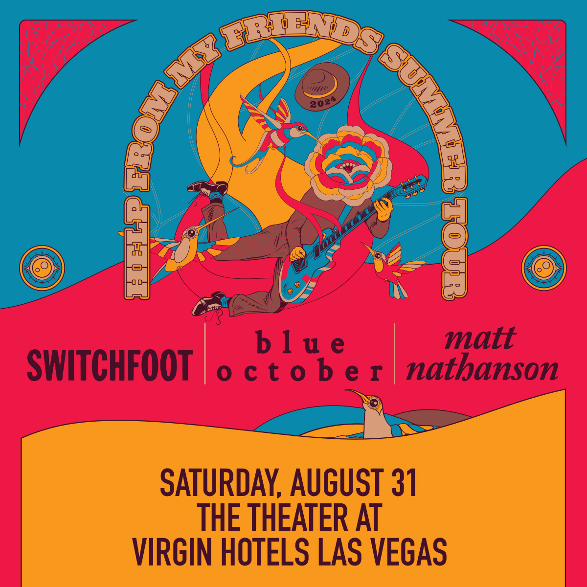 SWITCHFOOT/BLUE OCTOBER/MATT NATHANSONThe Theater at Virgin Hotels Las Vegas
