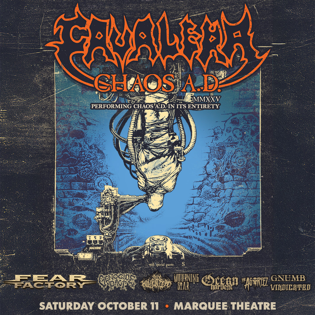 CAVALERA CHAOS A.D.Marquee Theatre