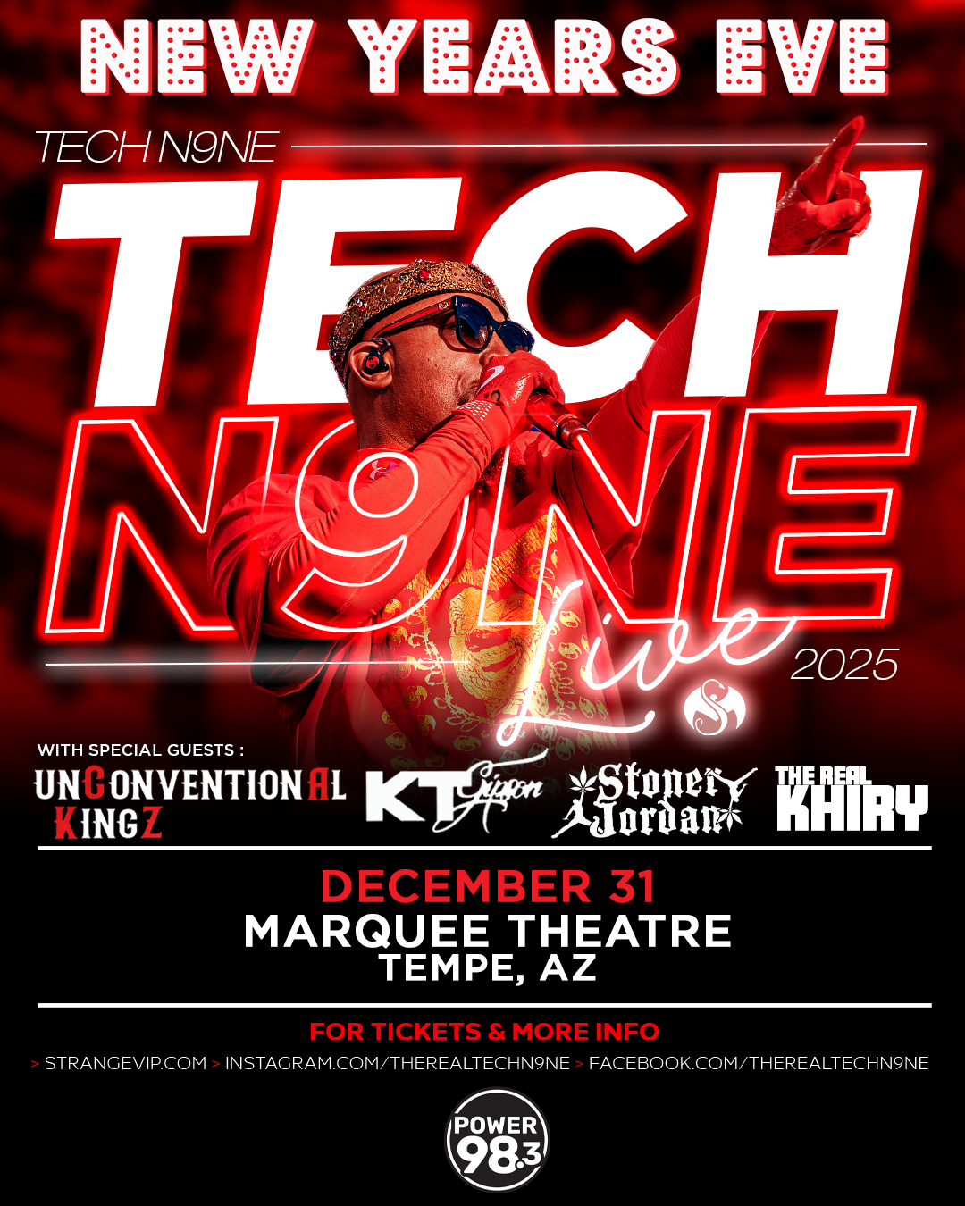 TECH N9NEMarquee Theatre