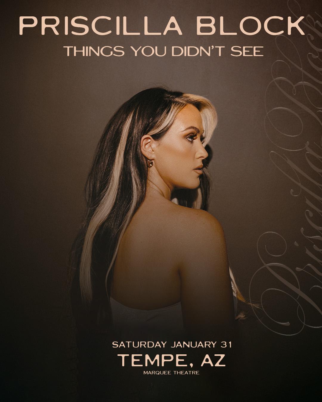 PRISCILLA BLOCKMarquee Theatre