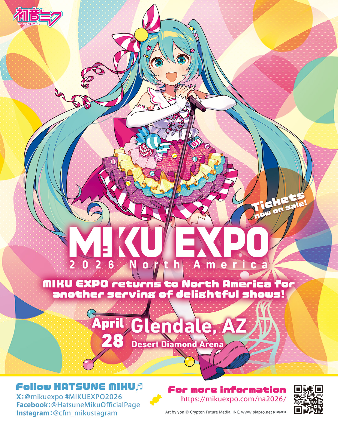 HATSUNE MIKUDesert Diamond Arena