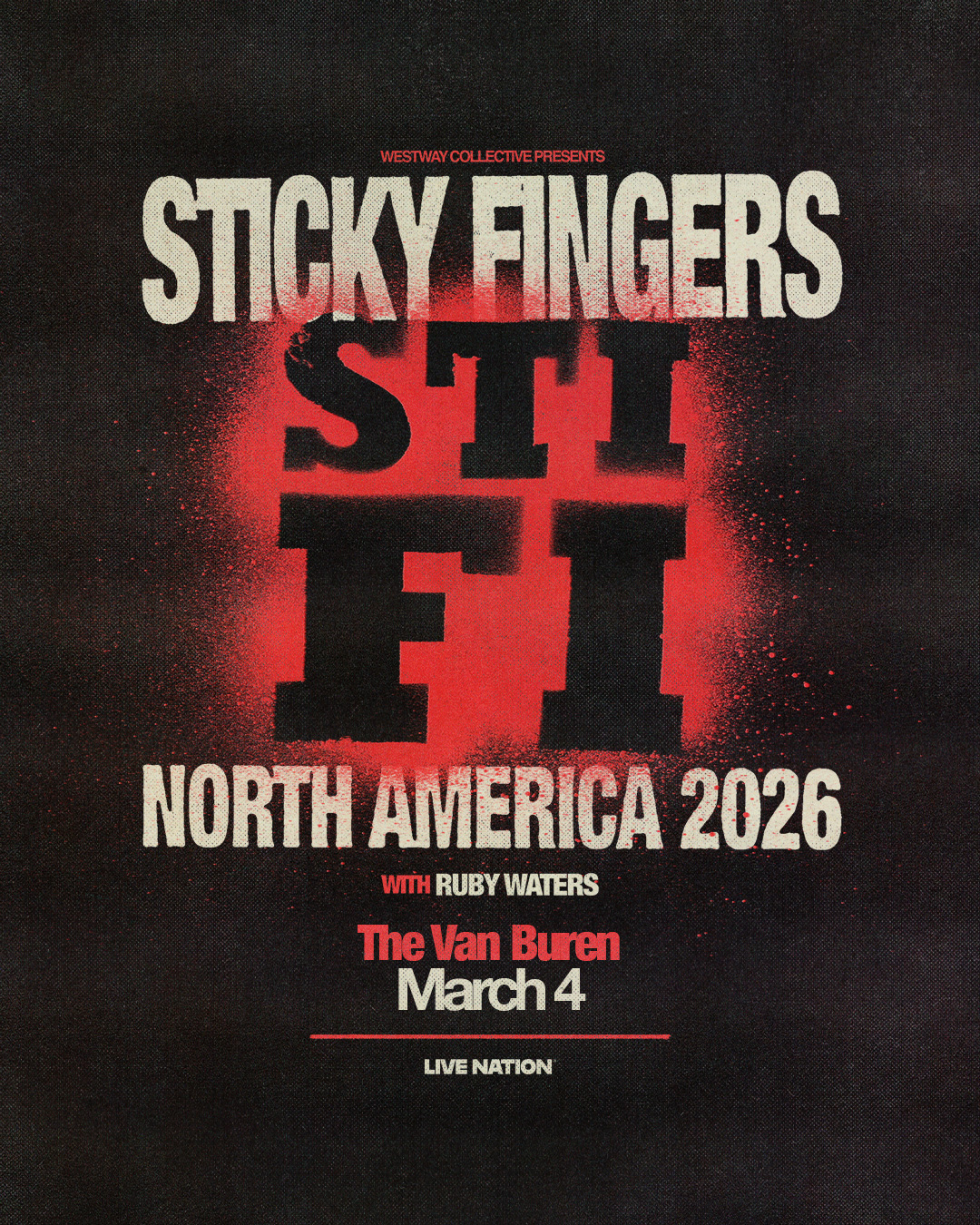 STICKY FINGERSThe Van Buren