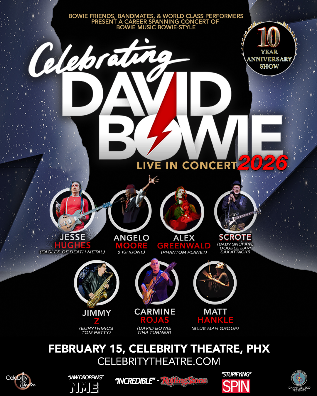CELEBRATING DAVID BOWIECelebrity Theatre
