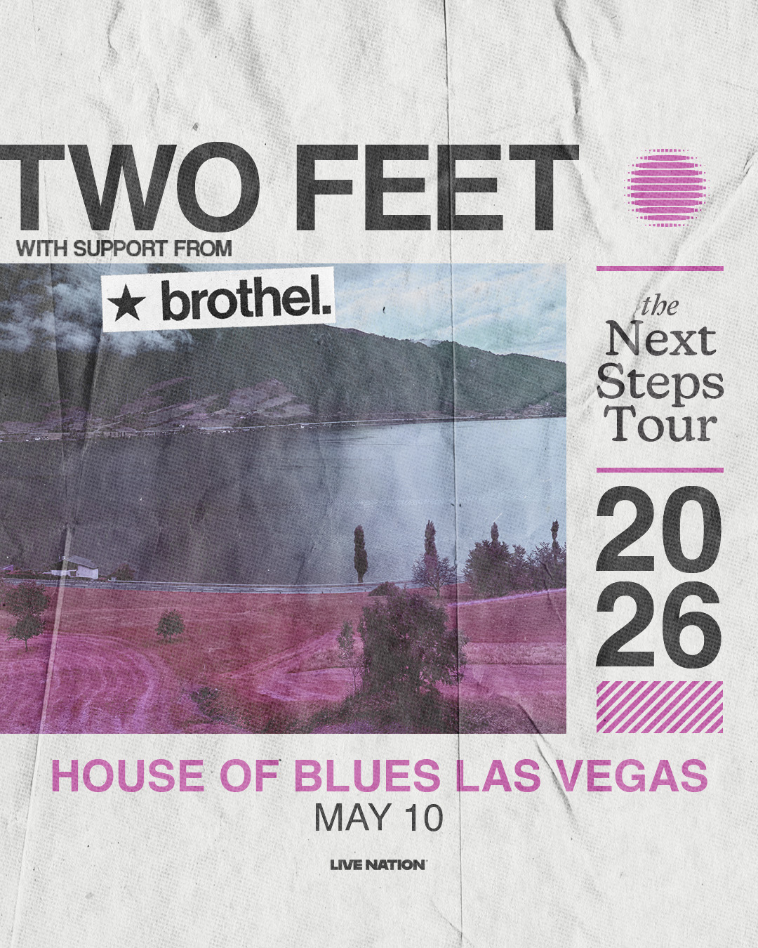 TWO FEETHouse Of Blues Las Vegas + Merch