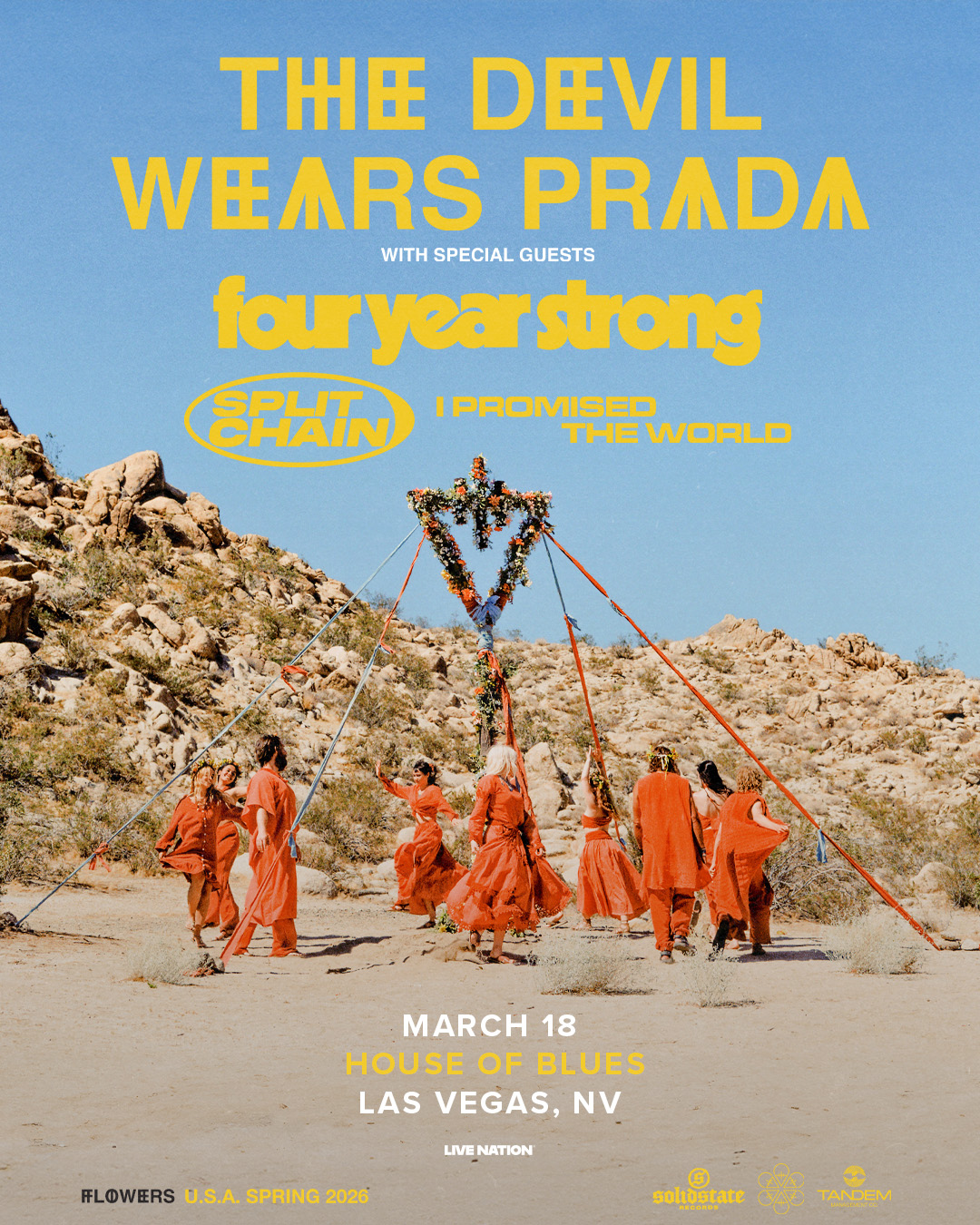 THE DEVIL WEARS PRADAHouse Of Blues Las Vegas