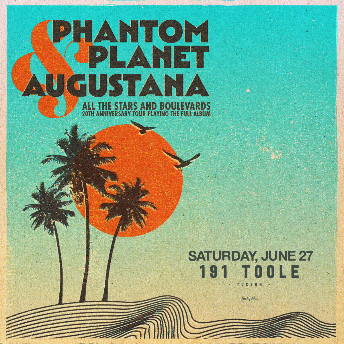 PHANTOM PLANET & AGUSTANA191 Toole