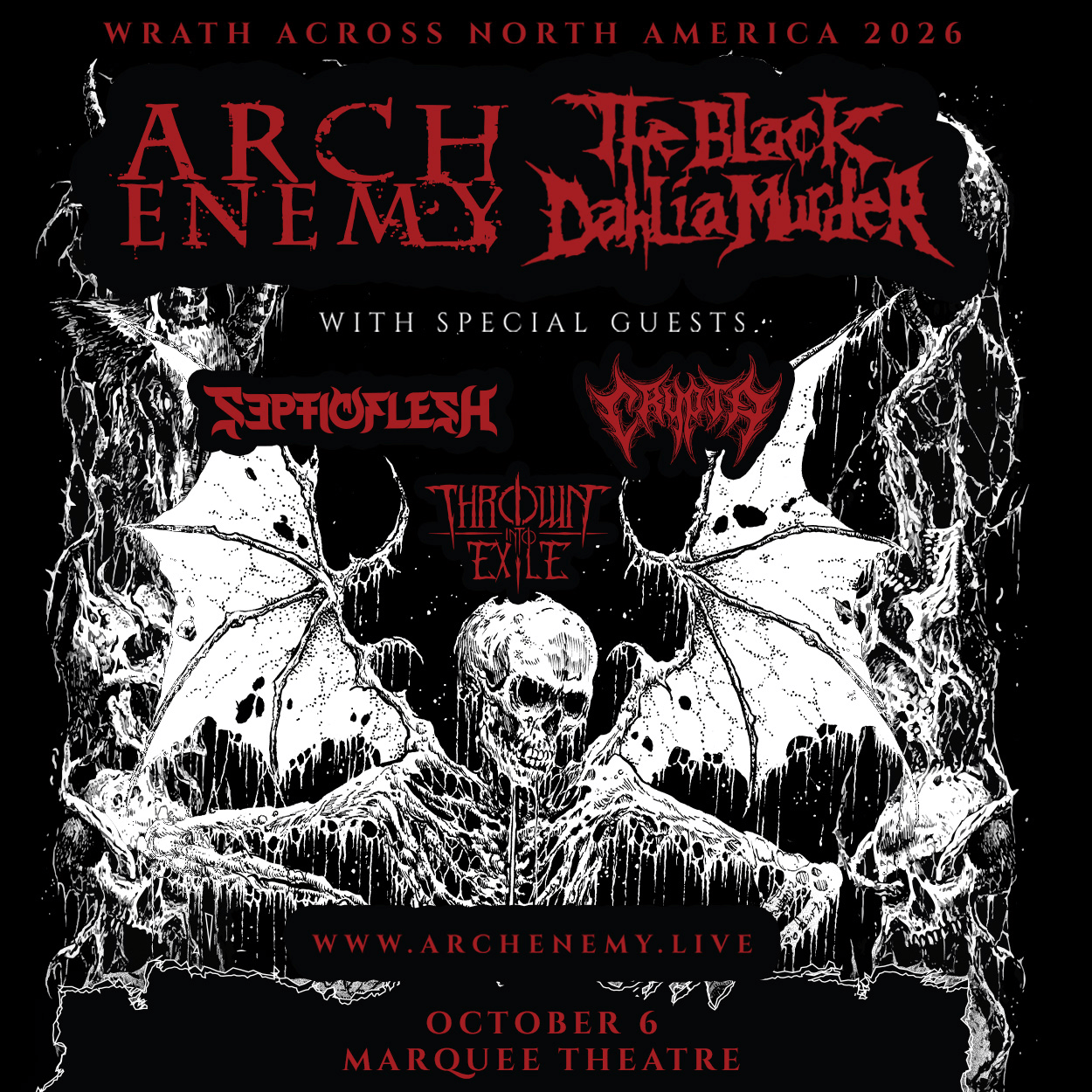 ARCH ENEMY & THE BLACK DAHLIA MURDERMarquee Theatre