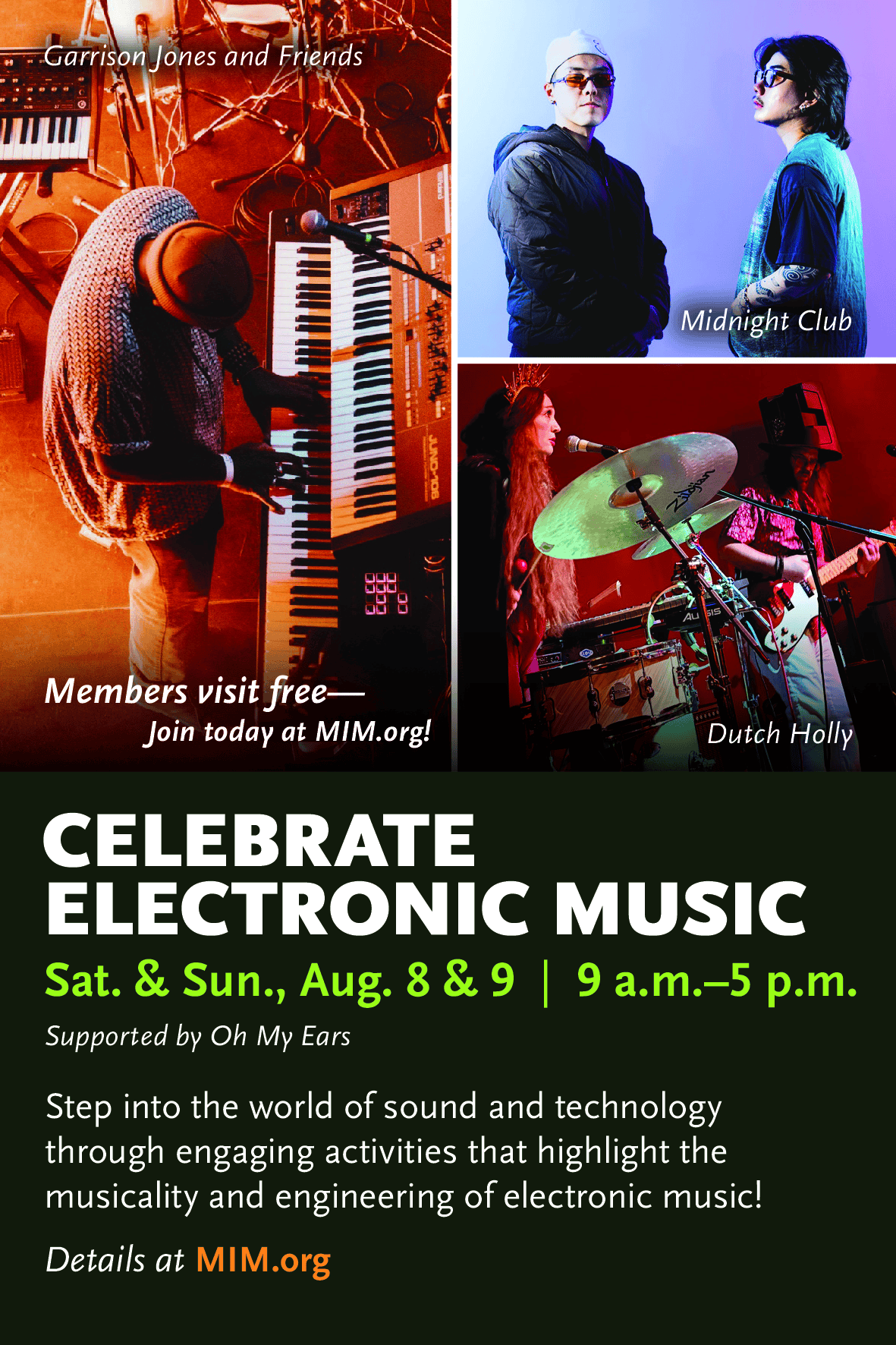 CELEBRATE ELECTRONIC MUSICMusical Instrument Museum