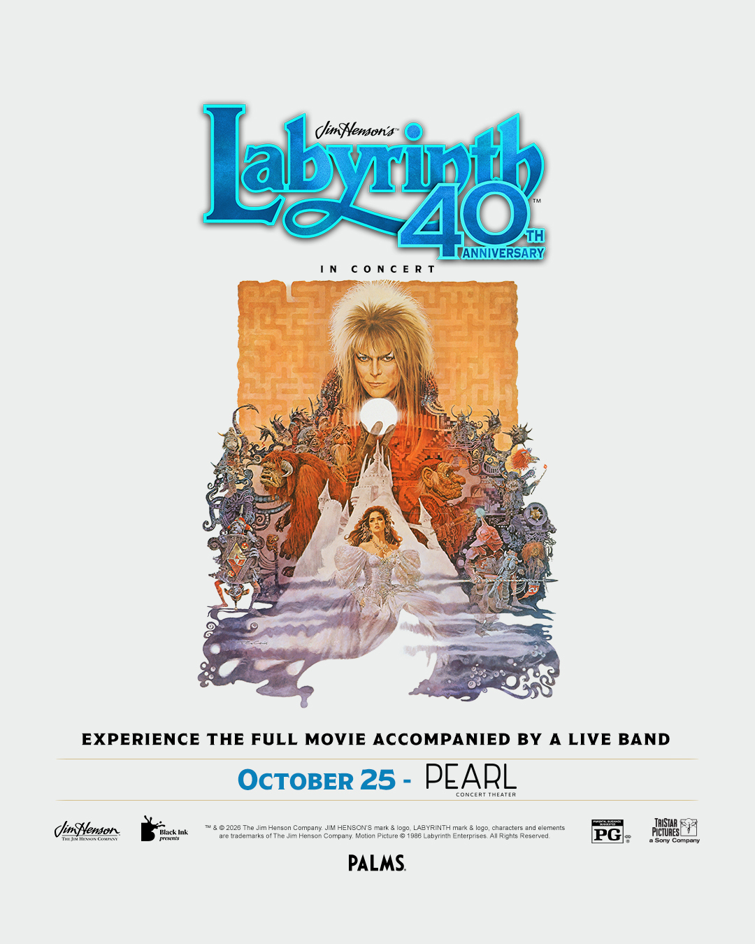 JIM HENSON'S LABYRINTH: IN CONCERTPearl Concert Theater